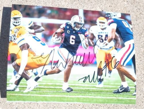 MICHAEL WILEY Arizona Wildcats SIGNED 8X10 Photo 2024 NFL DRAFT C - Picture 1 of 1