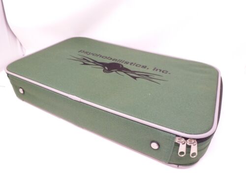 MINT GREEN PSYCHOBALISTICS AUTOCOCKER PADDED FOAM ZIPPER PAINTBALL CASE MARKER - Picture 2 of 6