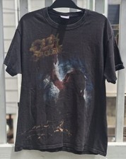 Ozzy Ozbourne Tee Adult Large Black T-Shirt 2010 Monowise Limited