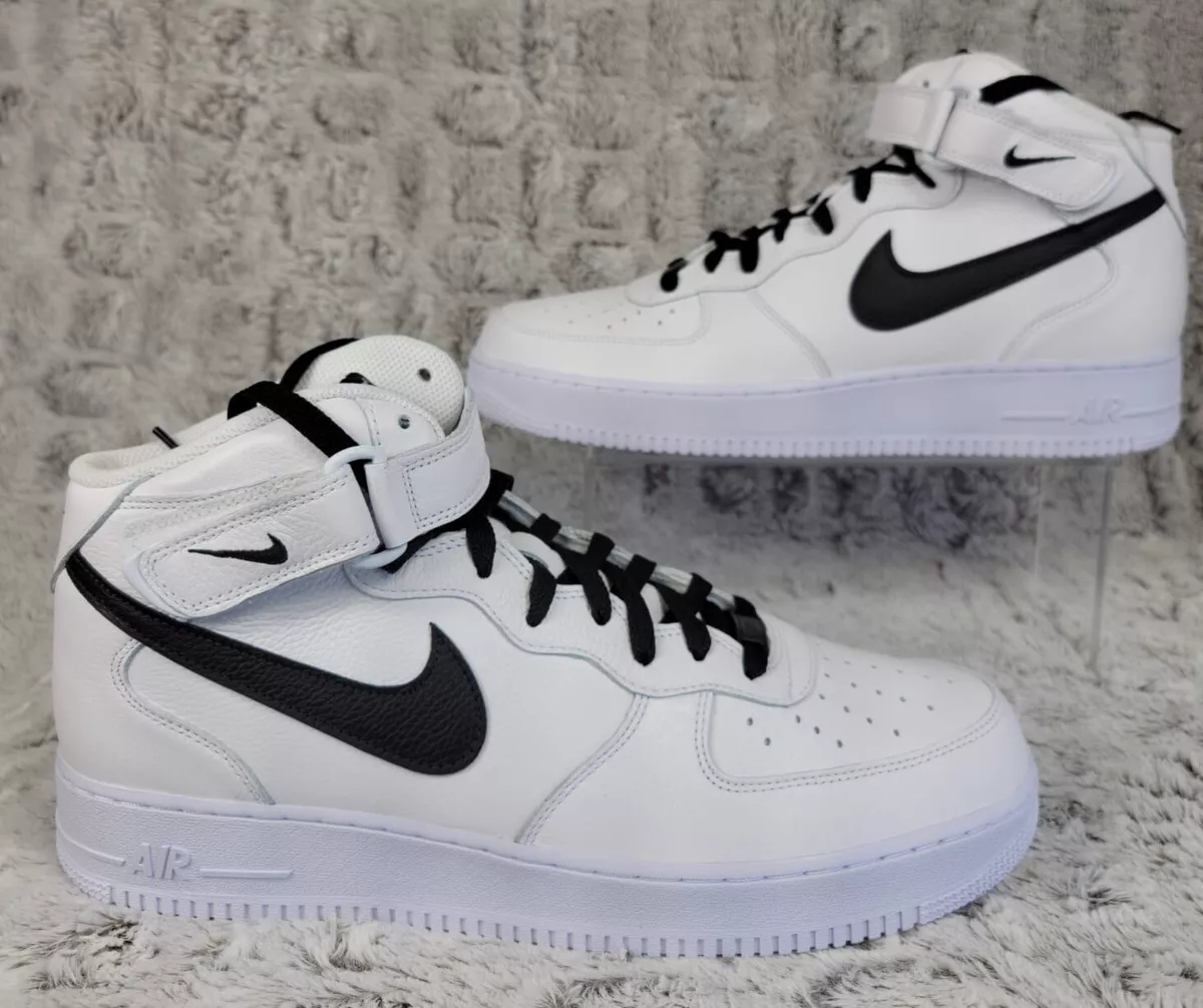White air force 1 shop mid men's