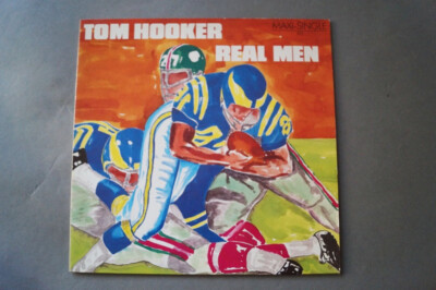 Tom Hooker - Real Men (Vinyl Maxi Single) (V-8462)