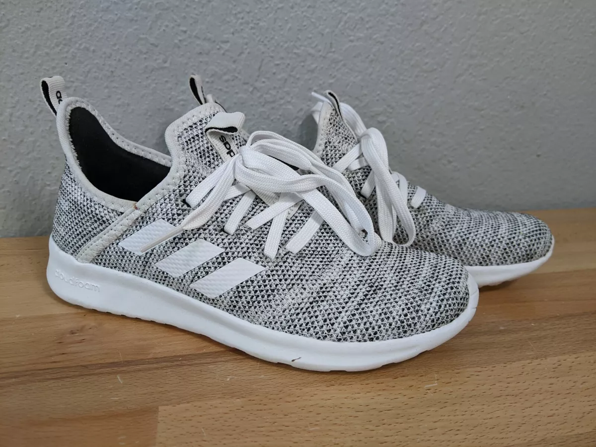 Women's cloudfoam pure top shoes  white/black