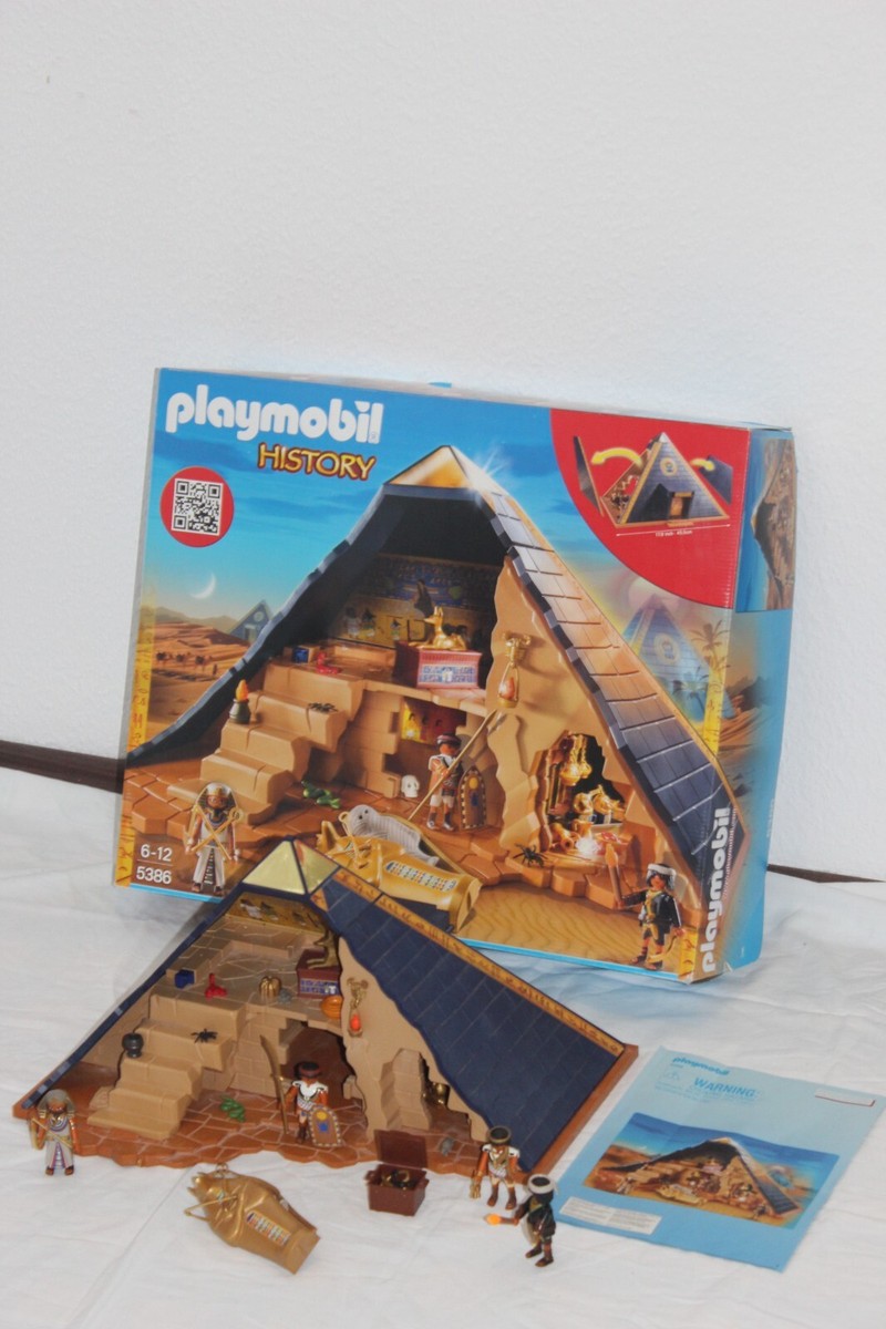 Pirámide Egipcia Playmobil La Piramide Del Faraon Playmobil 5386
