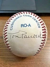 TOM PACIOREK SIGNED AUTOGRAPHED OAL BASEBALL!  Dodgers, White Sox, Braves, Mets!