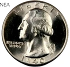 1940-S Washington Quarter ~ Gem BU ~ 90% Silver ~ Better Date