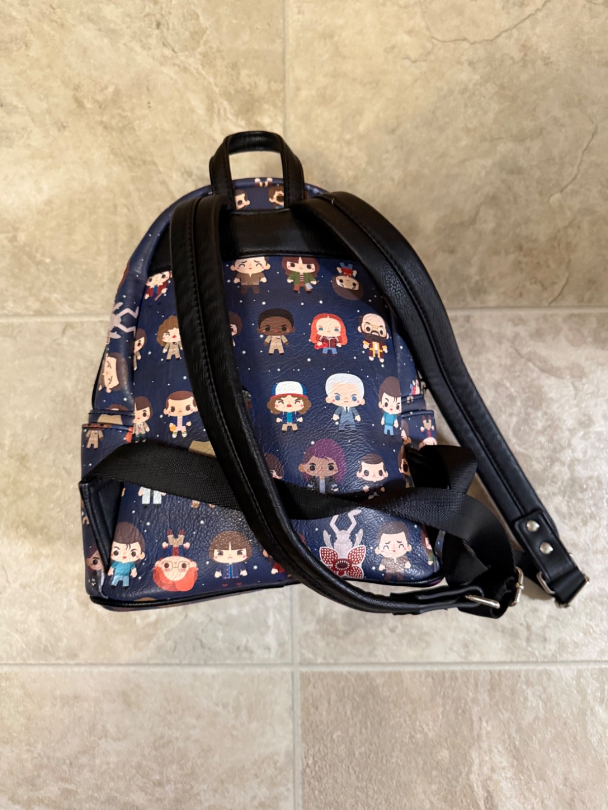 Loungefly Stranger Things Mini Backpack Chibi Cha… - image 3