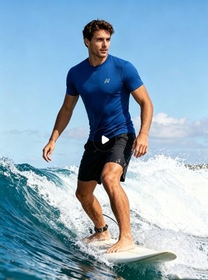 Herren Badehemden Rash Guard UPF 50+ UV Sonnenschutz Kompression T-Shirt