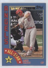 2019 Topps 1984 Topps Baseball All-Stars Blue Mike Trout #84AS-MT 0l7e