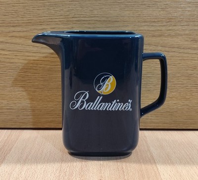 BALLANTINE'S SCOTCH WHISKY ADVERTISIGN VTG CERAMIC PITCHER / WATER JUG