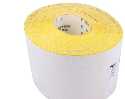 Cleaning cloth: sandpaper; Granularity: 150; W: 115mm; L - SOLID-5483 | EU Stock