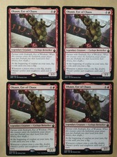 4x Okaun, Eye of Chaos, MTG, Englisch