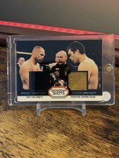 Randy Couture Lyoto Machida 2011 UFC Moment of Truth Showdown Shots Dual Relic