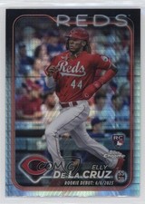 2024 Topps Chrome Update Rookie Debut Prism Refractor Elly De La Cruz 1dh2
