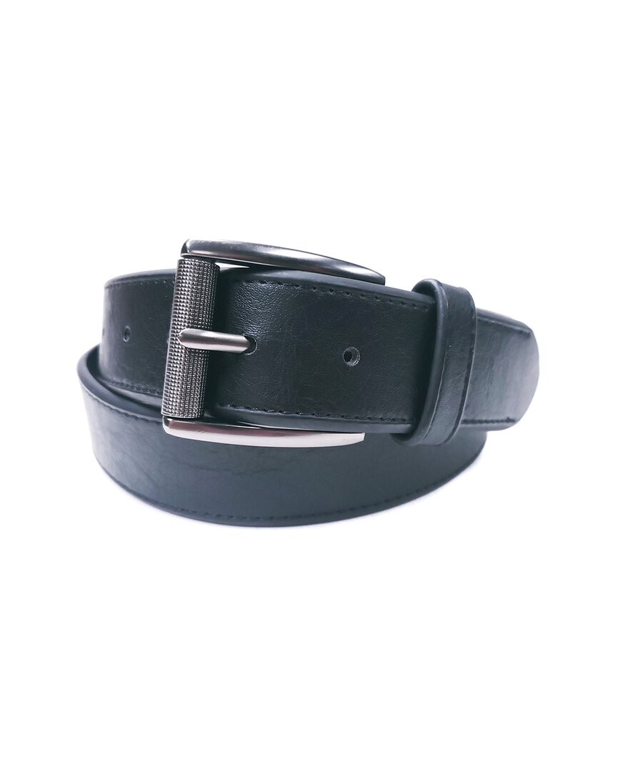 Savile Row Потрясающий повседневный кожаный ремень со скошенным краем для мужчин