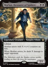Morlun, Devourer of Spiders (Extended Art) SPM 257 Magic NM