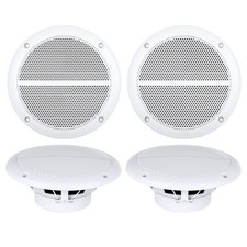4X New Enrock Marine Dual 6.5" Weather Resistant Full Range Speakers 250 Watt