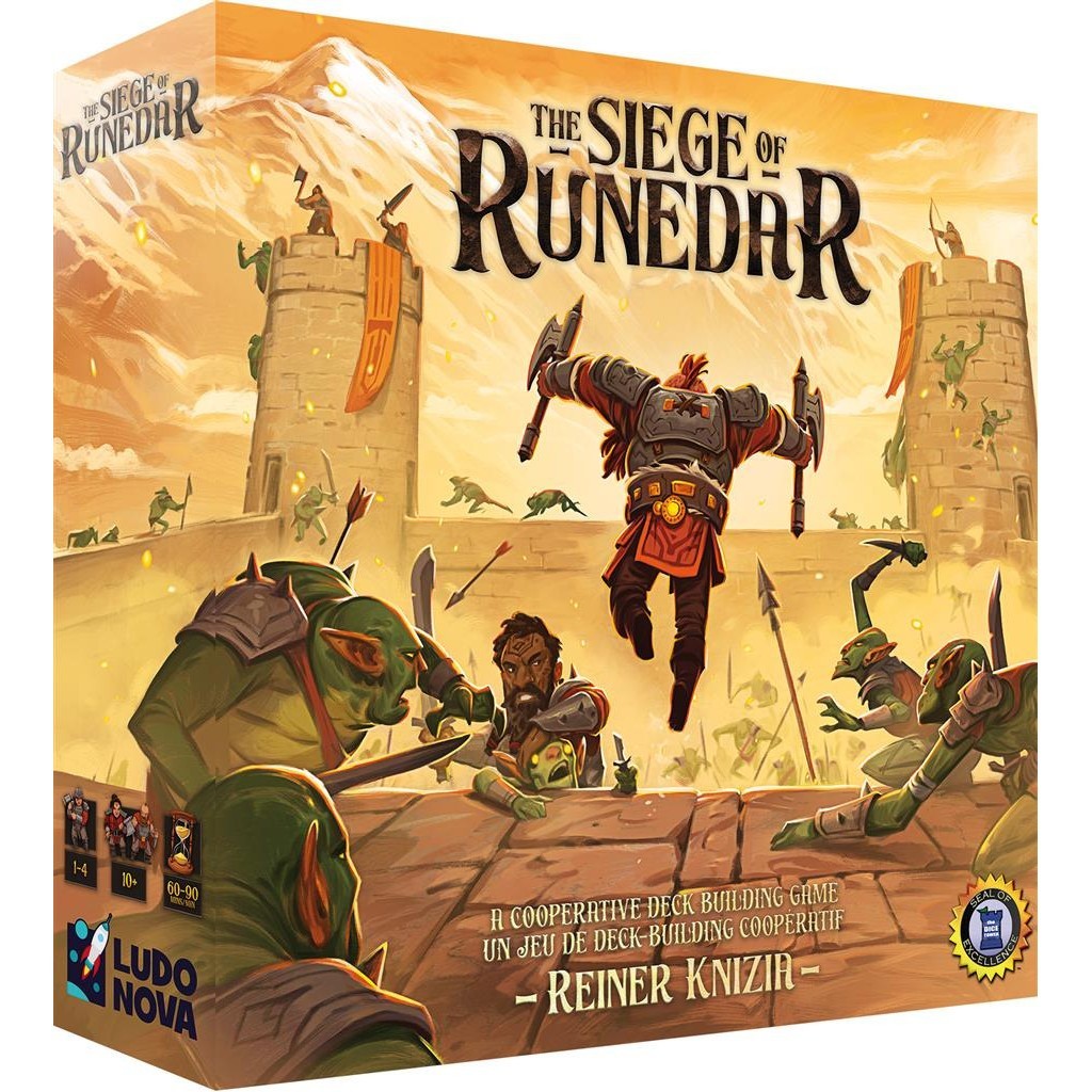 The Siege of Runedar - Jeu de société coopératif de survie et stratégie pour adulte
