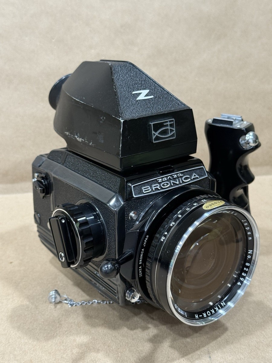 ZENZA BRONICA S2 S2A 6x6 Camera w/ 50mm f/3.5 Nikkor H Lens +