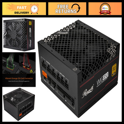 850W 80+ Gold Full Modular Low-Noise Power Supply, ATX 3.0/3.1, PCIe 5.1, Silent