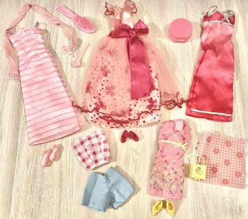 Barbie Doll Clothes & Accessories Lot Assorted 2000s Vintage