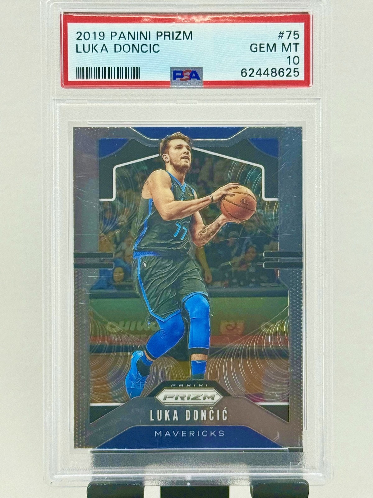 2019-20 Panini Prizm - Luka Dončić #75 PSA 10 view 1