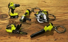RYOBI Mini’s Keyring Keychain One+ Power Tools Handyman Gift 7 Options Available