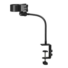 Microphone Stand Flexible Gooseneck Arm Clamp Holder Adjustable Clip Base