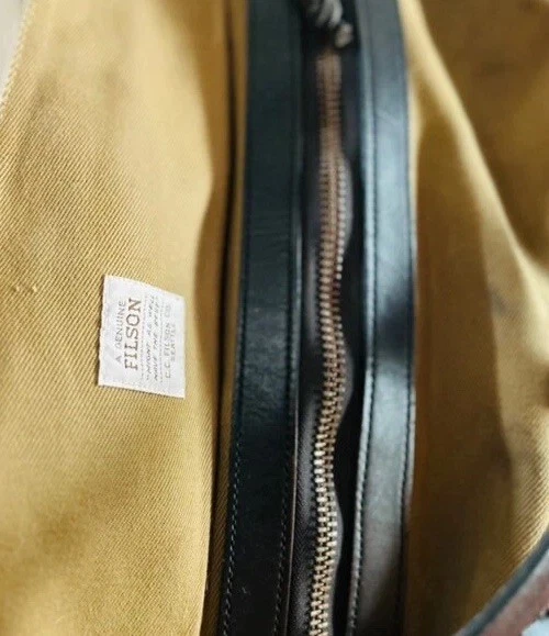 Bolsa de Lona Filson con Ruedas Resistente Sarga Viaje X-Grande Estilo 284 Ykk Cremallera EE. UU. Foto 4 de 4