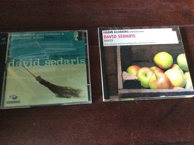 Harry Rowohlt David Sedaris [4 CD]  Nackt Naked + Schafft die Ya Ya raus!