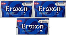 3x Eroxon Stimgel Fast Acting Gel 4 Single Dose Tubes Ea.Exp:10/26 (12 total)