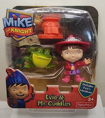 Fisher Price Mike the Knight Evie and Mr Cuddles Action Figure NEW