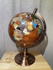 Unique Art Gamstone Globe 20  Tall 