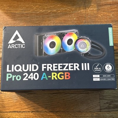 ARCTIC Liquid Freezer III Pro 240 A-RGB black PC Water Cooler AIO CPU