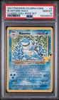2021 POKEMON CELEBRATIONS CLASSIC COLL #2 BLASTOISE-HOLO PSA 10