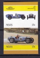 🦬Timbre de NEVIS - Indép. de St Christophe- Luxe **- 15c Automobile - 1983🦬