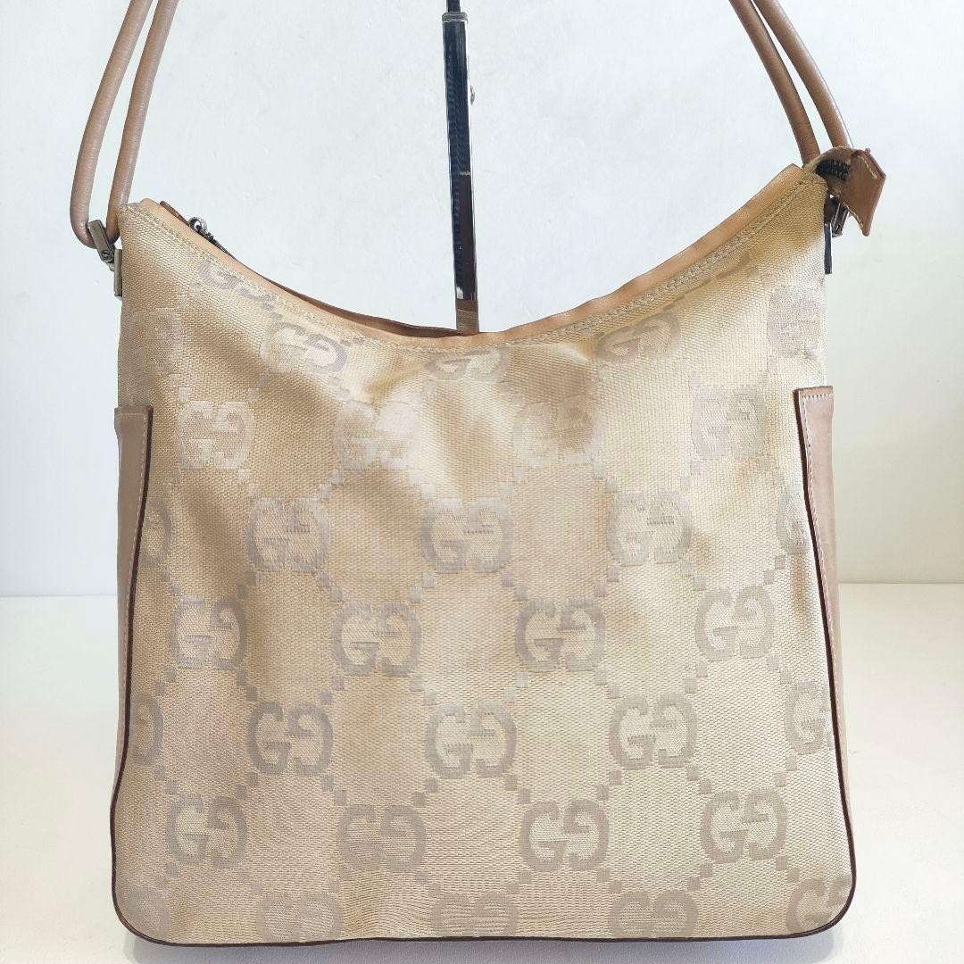 GUCCI Pre-Owned Old Large Gg Pattern One Shoulder Bag — image 14