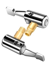 2-Packs Lock On Air Chuck Tire Inflator Hose Locking Tire Inflator Nozzle