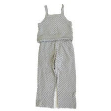 Rylee + Cru Crochet Summer Set Seafoam Size 6-7 Years Kids Comfortable