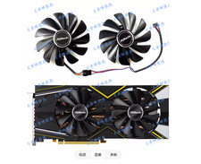 For ASROC RX5700 RX5700XT Challenger Graphics Card Cooling Fan CF1010U12S