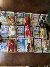 Lot Of 9 New Sealed McDonald  s 90  s Beanie Babies