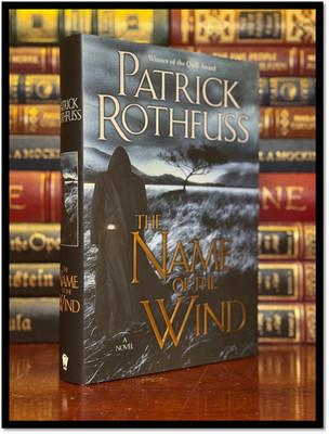 Name of the Wind PATRICK ROTHFUSS SIGNED Brand New Hardback Kingkiller Book 1