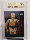 C-3PO 2023 Finest Star Wars Black Refractor # FN-32 #'d 6/10 BGS 9.5 GEM MINT