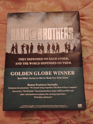 Band of Brothers DVD 2014 HBO Miniseries 2001 Spielberg Hanks 