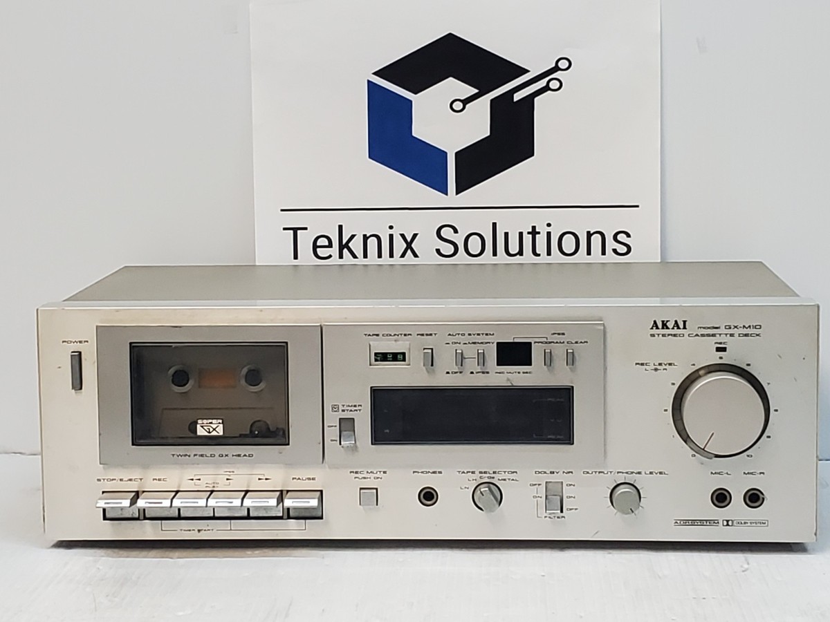 AKAI GX-36D ステレオカセットデッキ レア AKAI GXC-36D ステレオカセットデッキ GXヘッド 当時物 レア 昭和