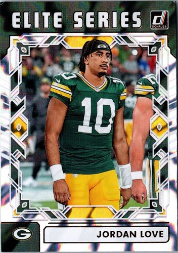 Jordan Love #TES-JLO 2025 Panini Donruss The Elite Series card
