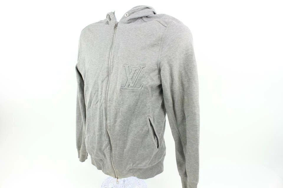 grey lv hoodie