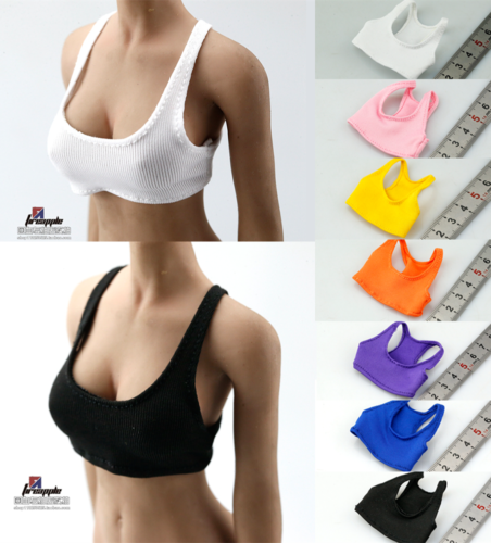 1:6 Girl Vest Tops Clothes Model For 12" Female Phicen TBL JO HT Figure Body Toy - Afbeelding 1 van 26