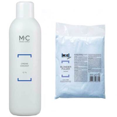 Comair M:C Blondierpulver Classic 500g + 1000ml Oxydant 12%