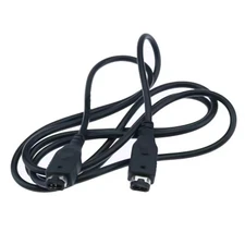 Black Game Link Connect Cable Cord For Nintendo Gameboy Advance GBA SP Black E