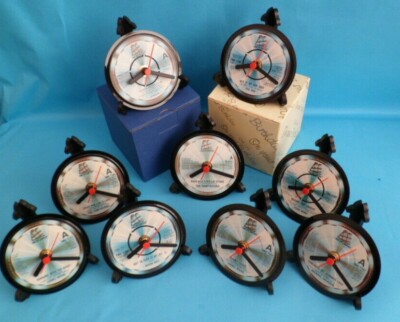MOTOWN CLOCKS Desk Side Table Hit Singles 1980's Upcycled Vinyl Records Size 4''